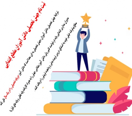 ثبت نام جهش تحصیلی دانش آموزان مقطع ابتدایی