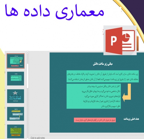 پاورپوینت مدیریت داده ها