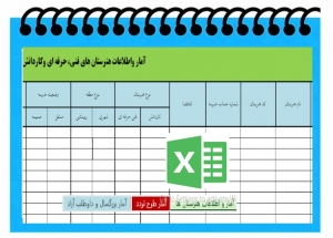 فرم خام آمار واطلاعات هنرستان های فنی، حرفه ای وکاردانش   